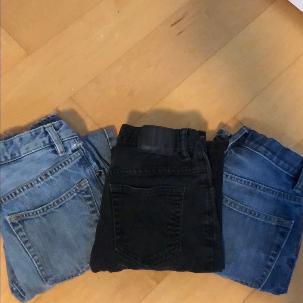 3 pairs of Gap jeans size 12 regular